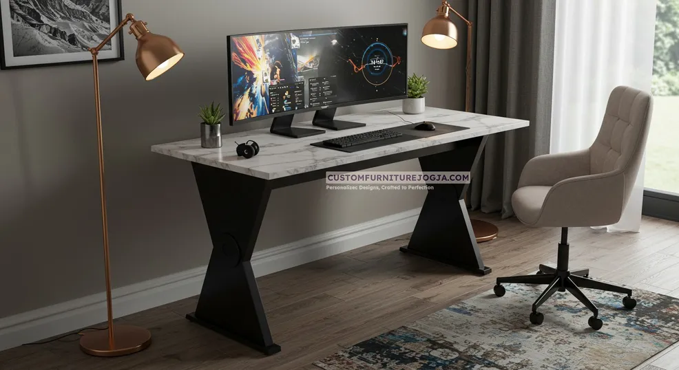 Jasa Pembuatan Meja Gaming Jogja